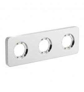      Ideal Standard Archimodule Rozeta 3-otworowa soft chrom A1542AA WYPRZEDAŻ MAGAZYNOWA!!