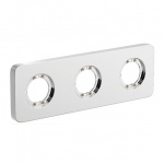      Ideal Standard Archimodule Rozeta 3-otworowa soft chrom A1542AA WYPRZEDAŻ MAGAZYNOWA!!