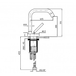 Zucchetti Isystick Bateria Umywalkowa Jednouchwytowa chrom ZP1195