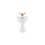 Gentry Home Victorian Bidet stojący z otworem na baterię Biały 2015