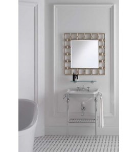 Gentry Home Balasani Konsola pod umywalkę z półką Chrom 4098