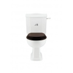 Gentry Home Balasani Miska WC kompaktowa stojąca Biała 4004