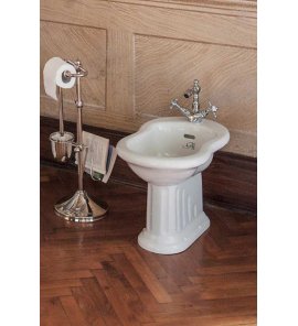Gentry Home Belgravia Bidet stojący z otworem na baterię Biały 2515