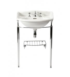 Gentry Home Belgravia Konsola pod umywalkę Chrom 2520