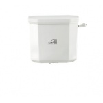 Gentry Home Claremont Spłuczka niska do miski WC stojącej Biała 2206