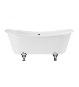 Gentry Home Bateau Wanna wolnostojąca 165x71 z nogami biały 9301+9308-C