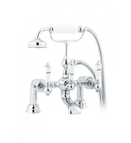 Gentry Home Berkeley Bateria wannowa sztorcowa ze słuchawką prysznicową Chrom 8362