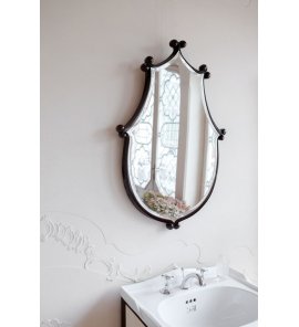 Gentry Home Adelle Lustro ścienne 90x59,3 cm wykończenie Havana 10-030