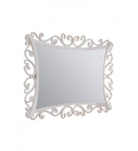Gentry Home Anne Lustro ścienne 80x105 cm wykończenie Dusty White 10-036