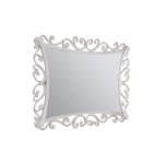 Gentry Home Anne Lustro ścienne 80x105 cm wykończenie Dusty White 10-036