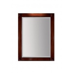 Gentry Home Gate Lustro ścienne prostokątne 90x73 cm wykończenie Mahogany 3105