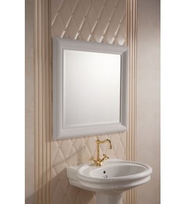 Gentry Home Ocean Lustro ścienne 80x80 cm wykończenie White mat 3113
