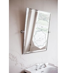Gentry Home Portland Lustro uchylne 76,2x72 cm rama Chrom 10305