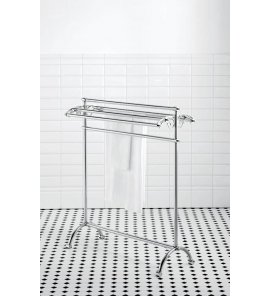Gentry Home Brunel Wieszak stojący na ręczniki Chrom 8695