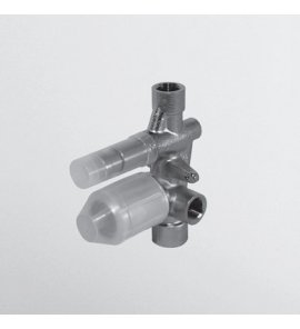   Zucchetti Element podtynkowy do baterii wannowo-natryskowych czarny matowy, gofrowany R99684.N1 W MAGAZYNIE!!