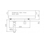Zucchetti Element podtynkowy do baterii umywalkowej  R99688