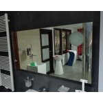      Flaminia Simple Lustro ścienne 120x60 NDS120D WYPRZEDAŻ MAGAZYNOWA!!