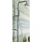    Zucchetti Isyshower Zestaw prysznicowy podtynkowy chrom ZD1055+R99673 WYPRZEDAŻ MAGAZYNOWA!!