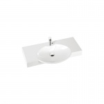 Marmorin Carme 98 Umywalka meblowa/nablatowa 98x55x15 cm Biały P_U_012_01_0980 