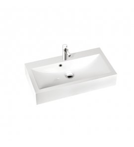 Marmorin Ceto 80 Umywalka meblowa/nablatowa 80x43x15 cm Biały P_U_015_02_0800