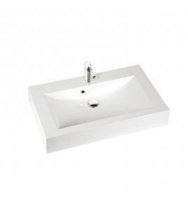 Marmorin Ceto 90 Umywalka meblowa/nablatowa 90x55x15 cm Biały P_U_015_03_0900