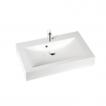 Marmorin Ceto 90 Umywalka meblowa/nablatowa 90x55x15 cm Biały P_U_015_03_0900