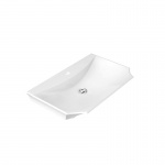 Marmorin La Donna Umywalka meblowa/wpuszczana w blat 70x46x11,2 cm Biały P_U_048_01_07
