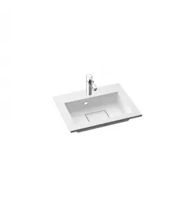      Marmorin Lira 50 Umywalka meblowa/wpuszczana w blat 50,2x39x11,7 cm Biały P_U_054_01_0502 WYPRZEDAŻ MAGAZYNOWA!!