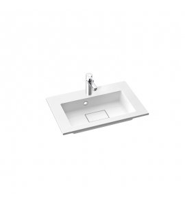 Marmorin Lira 60 Umywalka meblowa/wpuszczana w blat 60,2x39x11,7 cm Biały P_U_054_02_0602 