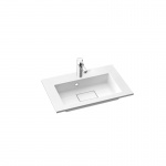 Marmorin Lira 60 Umywalka meblowa/wpuszczana w blat 60,2x39x11,7 cm Biały P_U_054_02_0602 