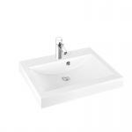 Marmorin Moira Bis 80 Umywalka meblowa/wpuszczana w blat 80x50x14,5 cm Biały P_U_059_03_0800