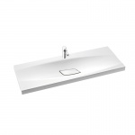 Marmorin Noel 120 Umywalka meblowa/wpuszczana w blat 120x45,11,2 cm Biały P_U_061_03_1200 