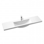 Marmorin Talia 120 Umywalka meblowa/wpuszczana w blat 120,4x31x14 cm Biały P_U_078_04_1204