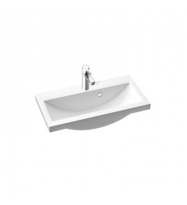 Marmorin Talia 60 Umywalka meblowa/wpuszczana w blat 60x31x14 cm Biały  P_U_078_01_0600