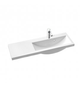 Marmorin Talia 90 P Umywalka meblowa/wpuszczana w blat 90x31x14 cm Biały P_U_078_03_0900