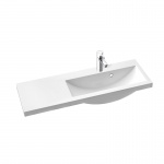 Marmorin Talia 90 P Umywalka meblowa/wpuszczana w blat 90x31x14 cm Biały P_U_078_03_0900