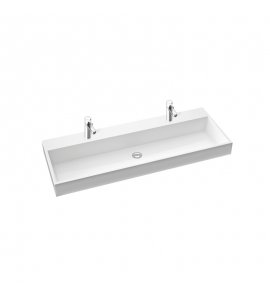 Marmorin Teo 1200 Umywalka meblowa/wpuszczana w blat 120x45x13,7 cm Biały P_U_083_05_1200 
