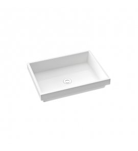 Marmorin Teo 60 Umywalka wpuszczana w blat 60x45x13,7 cm Biały P_U_083_01_0600 