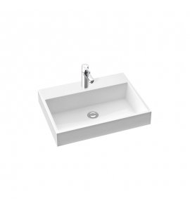 Marmorin Teo 60 Umywalka meblowa/wpuszczana w blat 60x45x13,7 cm Biały P_U_083_02_0600 
