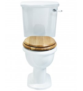 Heritage Victoria Muszla WC stojąca do kompaktu Standard 37,5x73,5 biała PVEWS00
