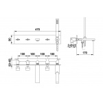 KOHLMAN EXCELENT Bateria wannowa QW269H