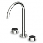 Zucchetti Savoir Bateria umywalkowa 3-otworowa chrom ZSA402.CC