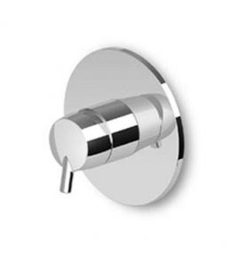 Zucchetti Simply Beautiful Bateria natryskowa jednouchwytowa podtynkowa element zewnętrzny chrom ZSB122