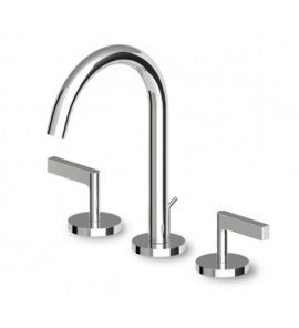 Zucchetti Simple Beautiful Bateria umywalkowa 3-otworowa chrom ZSB5412