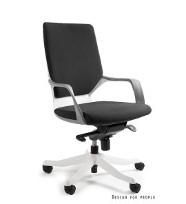 Unique Apollo M Fotel biurowy Biały/Czarny W-908W-BL418