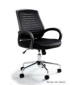 Unique Award Fotel biurowy czarny W-120-4