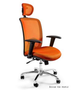 Unique Expander Fotel biurowy pomarańczowy W-94-5