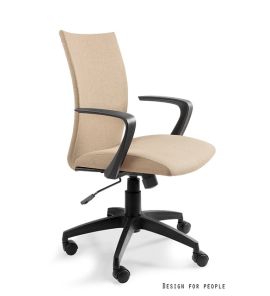 Unique Millo Fotel biurowy beżowy W-157-1-1