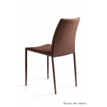 Unique Design Krzesło biurowe brązowe DES-3