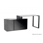 Unique Marin Biurko czarne TCD-1300